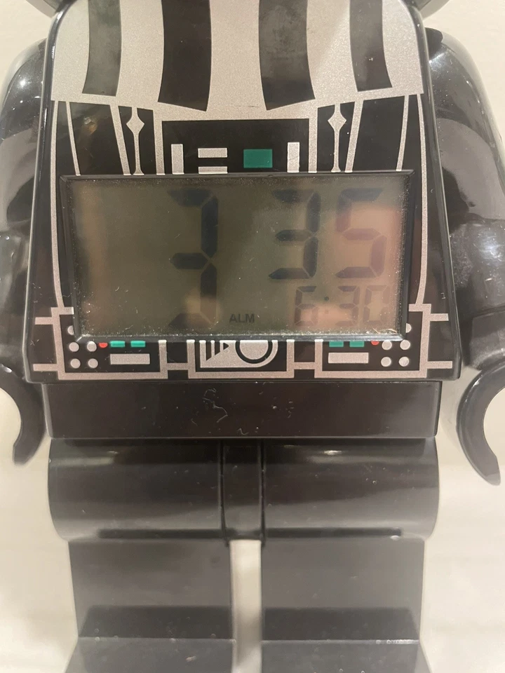 Lego Star Wars Darth Vader Digital Alarm Clock Figure - Image 2 of 4