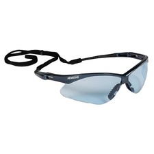 V30 Nemesis Safety Glasses, Light Blue, Polycarbonate Lens, Blue Frame 19639