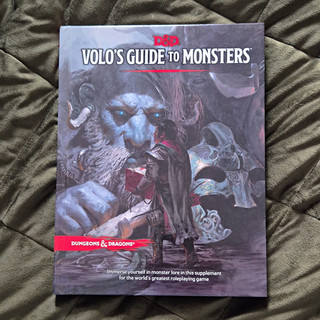 Dungeons & Dragons Volo's Guide to Monsters Hardcover D&D 5th Ver.