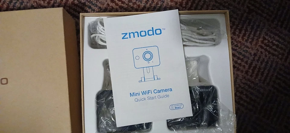 ZMODO MINI WI FI HOME SURVEILLANCE 2 CAMERA SYSTEM NEW NEVER USED FREE/SHIP - Image 3 of 4