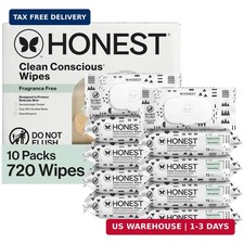 The Honest Company Multi-Use Baby Wipes, Pattern Play, 720 Count