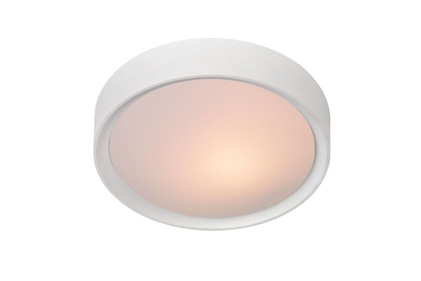 Deckenlampe Weiß Wohnzimmer Schlafzimmer E27 B:25 Cm Deckenleuchte Badezimmer-image