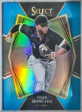 Yoan Moncada 2022 Panini Select Premier Level #179 Blue Prizm 009/150