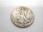 1918 D Walking Liberty Half Dollar Partial Date GOOD