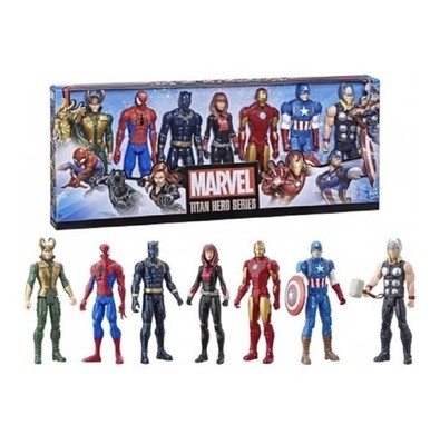Marvel Avengers Titan Hero Series HASBRO 2018 Action Figuren 7 Stück Sammelfigur