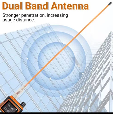 ABBREE AR-771T Dual Band VHF UHF RADIO SMA-Female Antenna Ham FAST DELIVERY