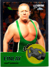 2007 Topps Heritage II Chrome WWE - Finlay #17