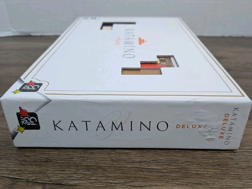 Katamino Deluxe By Gigamic Puzzle Board Game Complete 1993 DJ Games Vintage Wood - Image 4 of 4