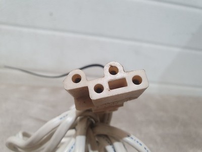 DAIWA YOK UK 3-Pin Stromkabel Leitung Dual C7 BPP-440 Stecker Vintage
