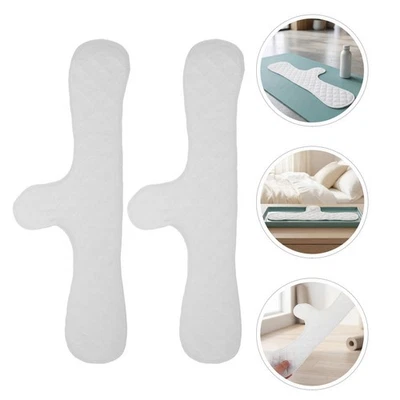 3pcs Bra Sweat Liners: Breathable Cotton Absorbent Pads for Under Breast - Image 1 of 4
