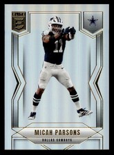 2025 Donruss Elite #6 Micah Parsons Sharp Corners, Clean Surface