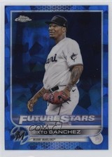 2022 Topps Chrome Sapphire Edition Sixto Sanchez #621 2k3