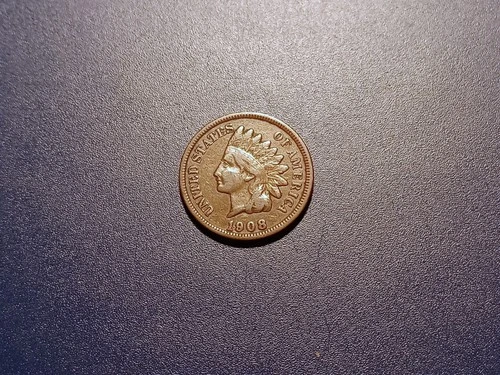 VF 1908 Indian Head Cent