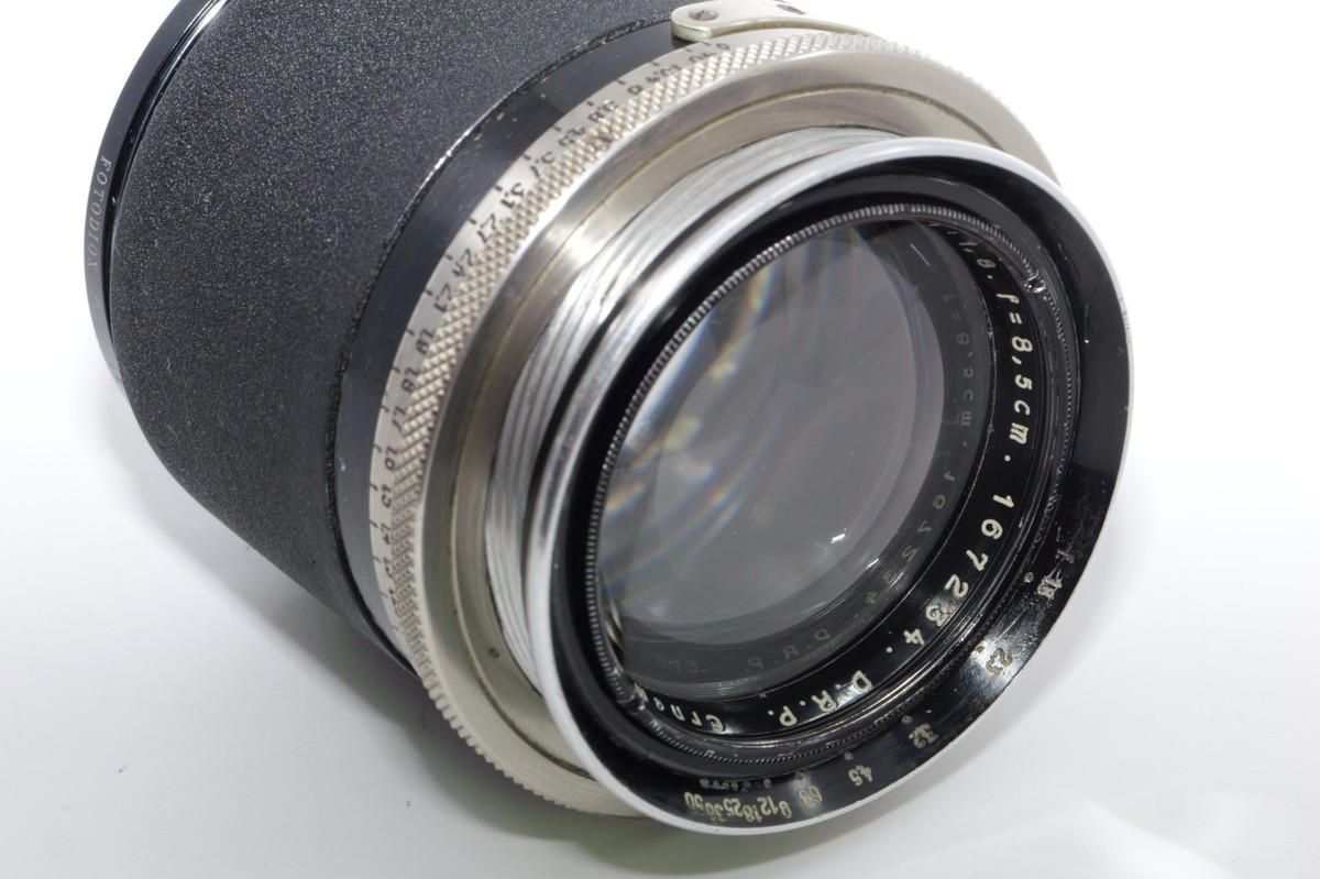 Ernemann Ernostar 8.5cm f1.8 lens. Gorges BOKEH. Custom Sony E