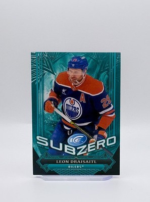 2025-26 Upper Deck Ice Leon Draisaitl Subzero /399 #SZ-3 Oilers 086/399