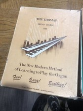 Vintage "The Thomas Organ COURSE" - Includes Huge Lot Sheet Music - Bonus Extras