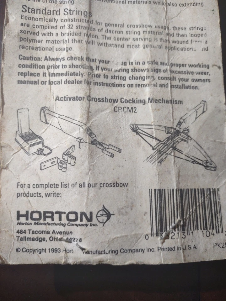 Horton 33" "Super" Recurve String ST104 - Image 4 of 4