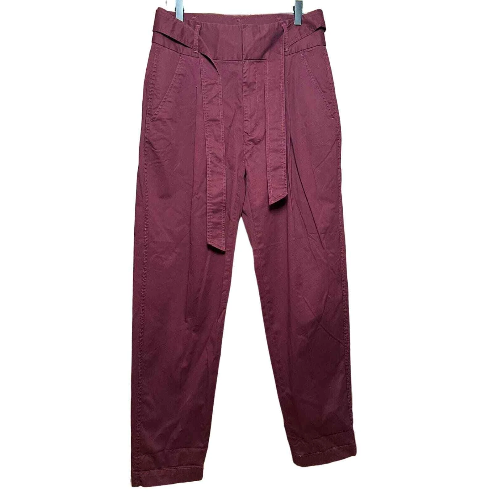 Polo Ralph Lauren taille haute enveloppante pantalon bordeaux rouge taille 4 suprême chino