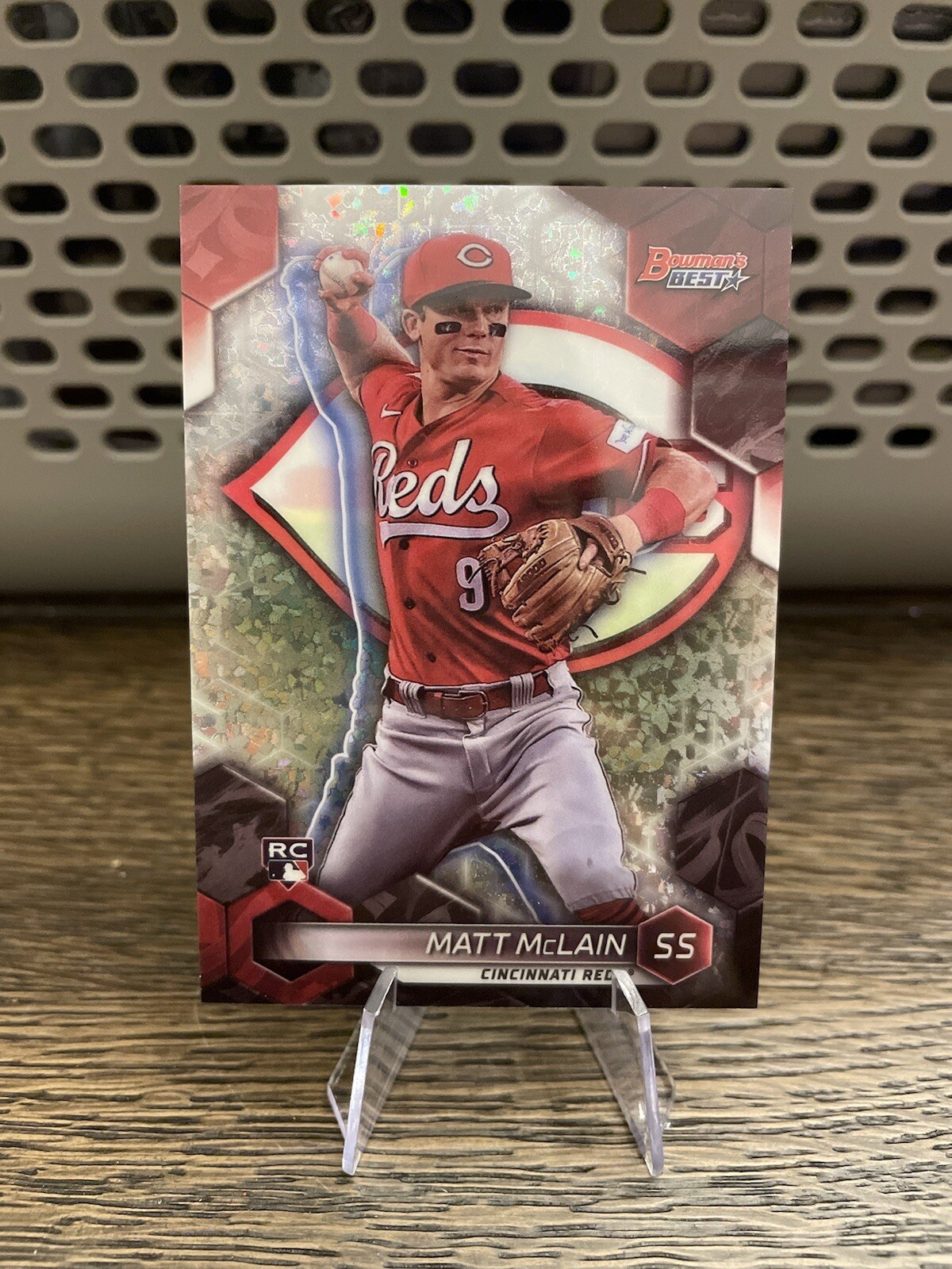 Matt McLain RC 2023 Bowman’s Best Rookie Mini Diamond Refractor /299 🔥🔥🔥