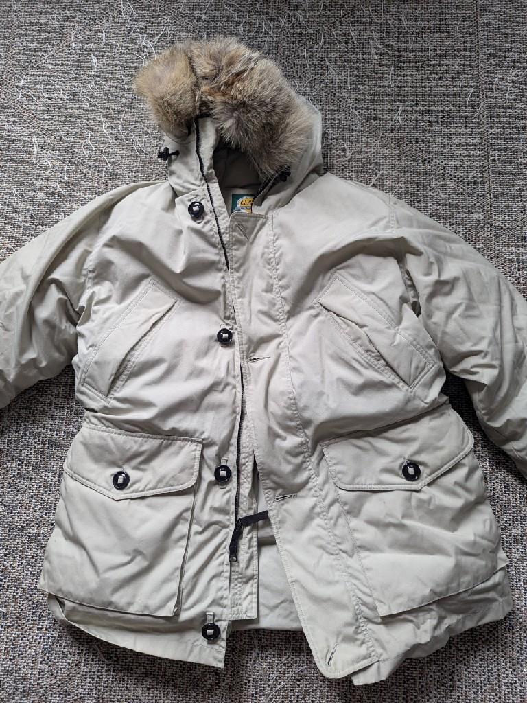 90s-00'S Cabelas Advertising Goose Down Vest, Men's, Size L, Vintage Nylon green type Vintage Second Hand