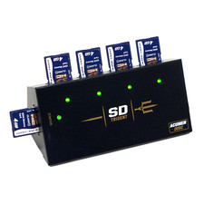 SD Trident - 1 to 4 Secure Digital / MicroSD / TF Duplicator Cloner 35MBps 