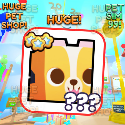 Huge Scary Corgi - Pet Simulator 99 - Pet Sim 99 - CHEAP & FAST DELIVERY