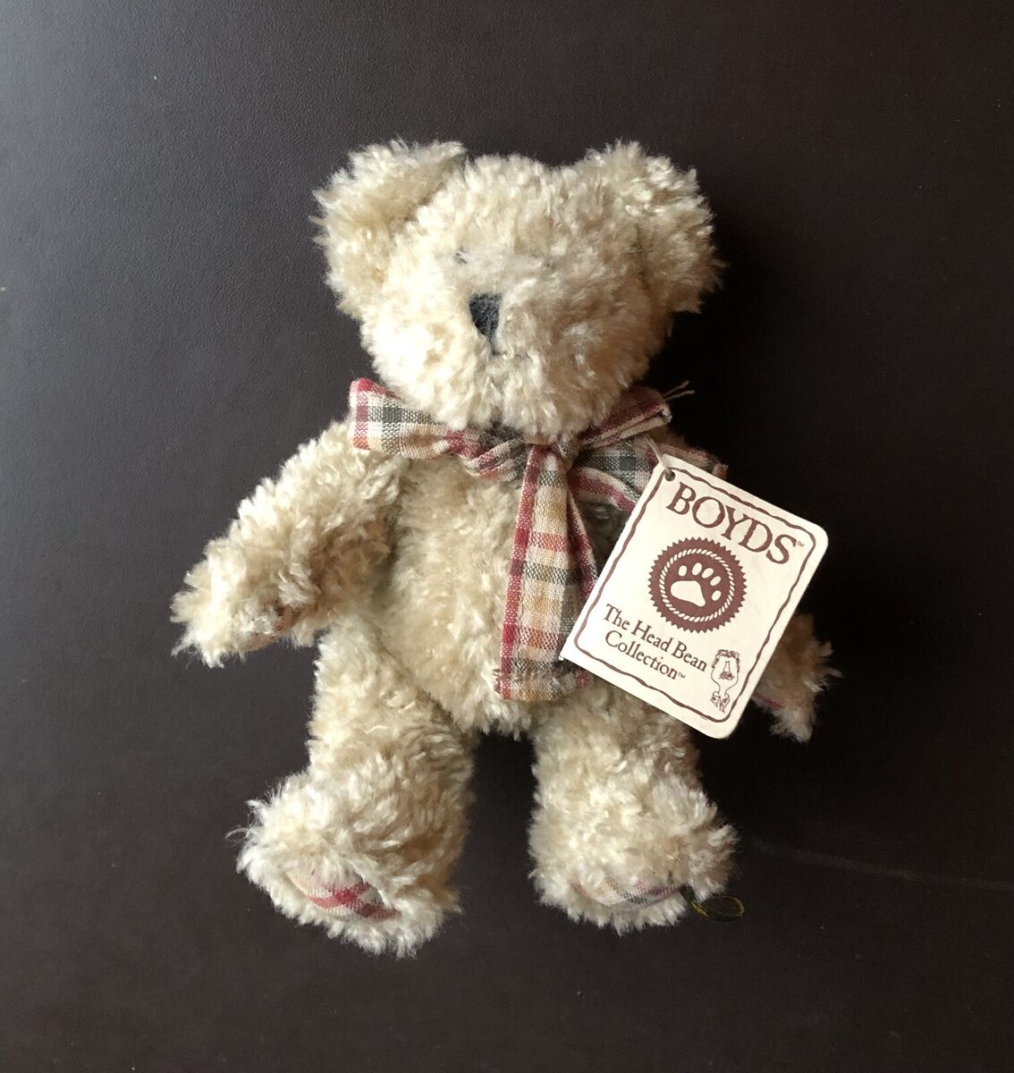 Rare 6” Boyds Hi! I'm Mikey Beanster, Plush Retired Bear Rare 6” Boyds Hi! I'm Mikey Beanster, Plush Retired Bear