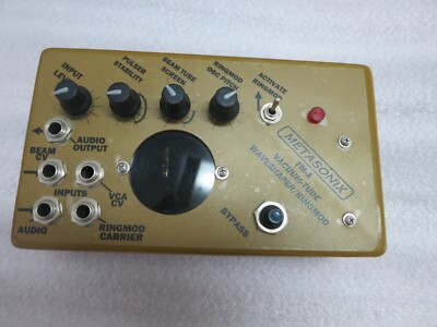 Metasonix TM-1 VACUUM-TUBE WAVESHAPER/RINGMOD GOLD RARE