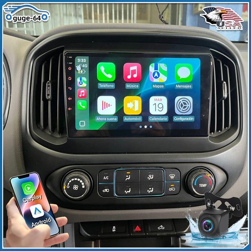 For Chevrolet Colorado 2015-17 Car Apple CarPlay WiFi Android 13 Radio ...