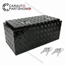 36"X18"X16" Heavy Duty Aluminum Truck Bed Tool Box w/ Lock T-Handle Latch Key