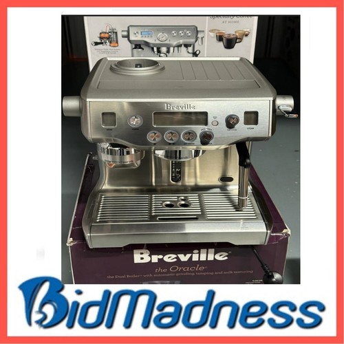 BREVILLE BES980BSS The ORACLE AUTO MANUAL ESPRESSO COFFEE MACHINE EX