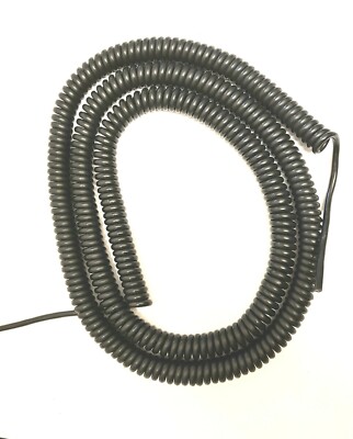 3-ADRIGES 0,75qmm SPULENKABEL SCHWARZ PUR, 2 Meter (79'') SPULENLÄNGE #