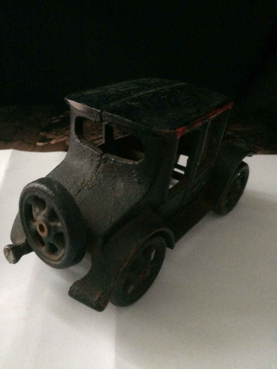 Ancienne Voiture Miniature En Métal – A. C. Williams Gasoline – Vintage 1911 (collection, Rouillée)