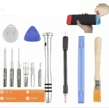 Repair Full Pry Screwdriver Tools Kit Set for Nintendo Switch NS Gameboy Joy Con