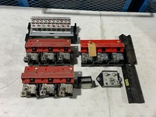 Lot of GE Safety Switch Parts Terminal Block/Switch Heavy Duty, PARTS