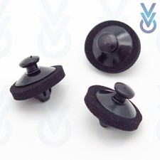 10x VVO® Roof Gutter Trim Fastener Clips for some Mini One, Cooper, Hatch