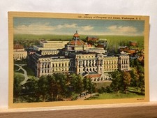 Library of Congress and Annex: Washington, D.C: - Vintage Postcard