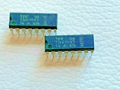 TDA1083 TFK 16P DIP IC One Chip AM/FM Radio with Audio Power Amplifier  LOT OF 5