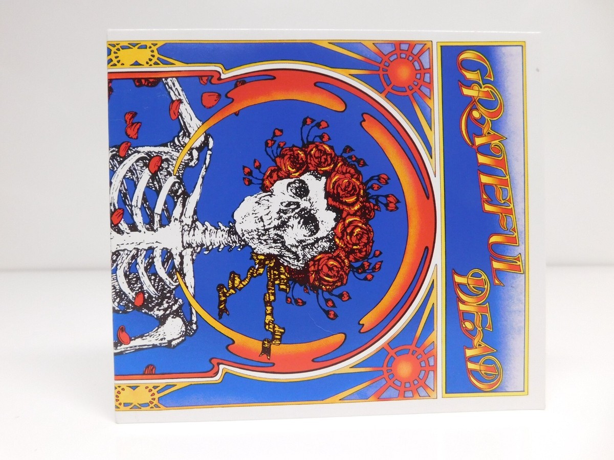 US盤 2枚組グレイトフル・デッド/スカル&ローゼズ GRATEFUL DEAD