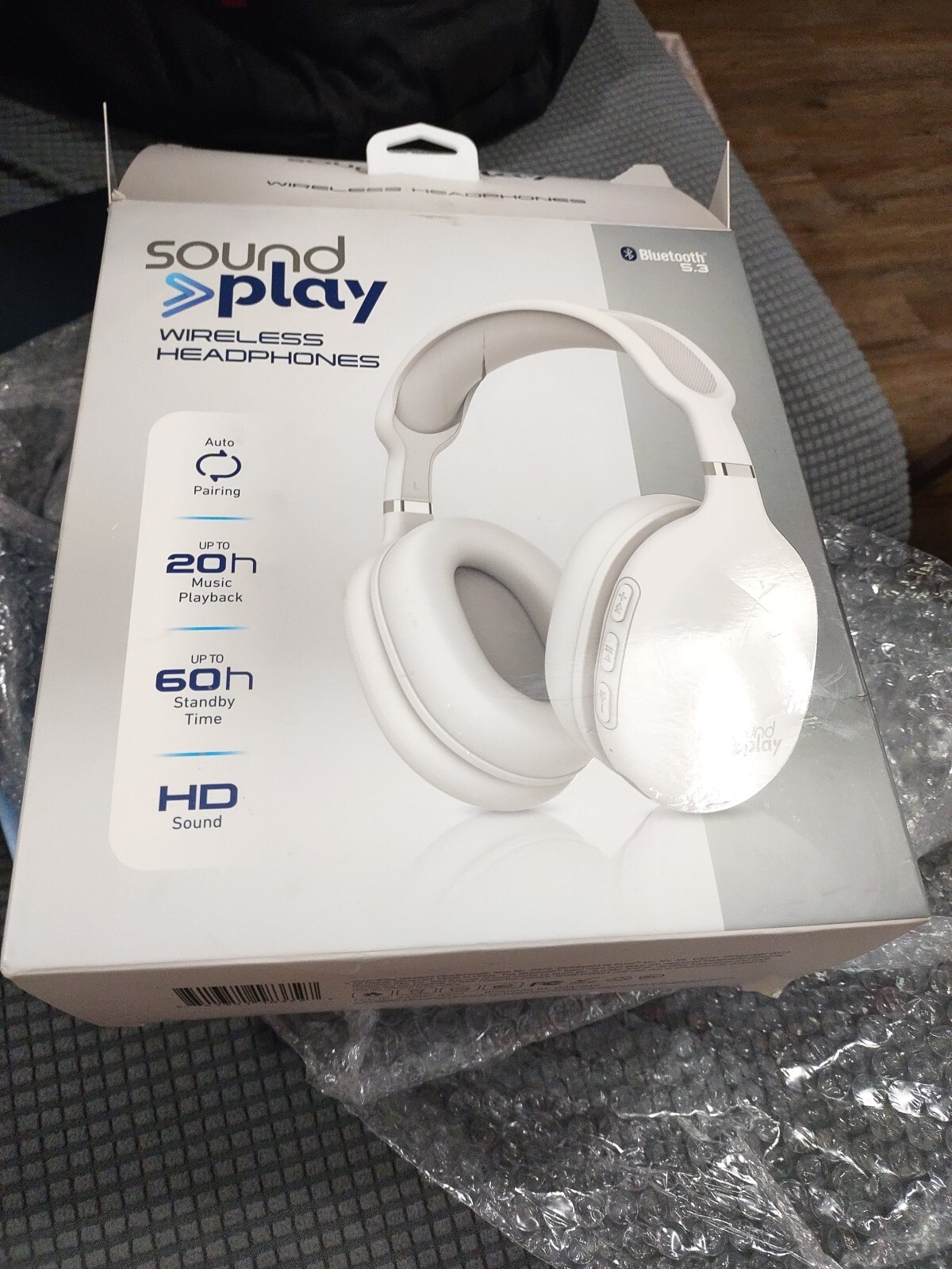 Tzumi Headphones Soundplay Wireless Over Ear Headphones Bluetooth In Box-image