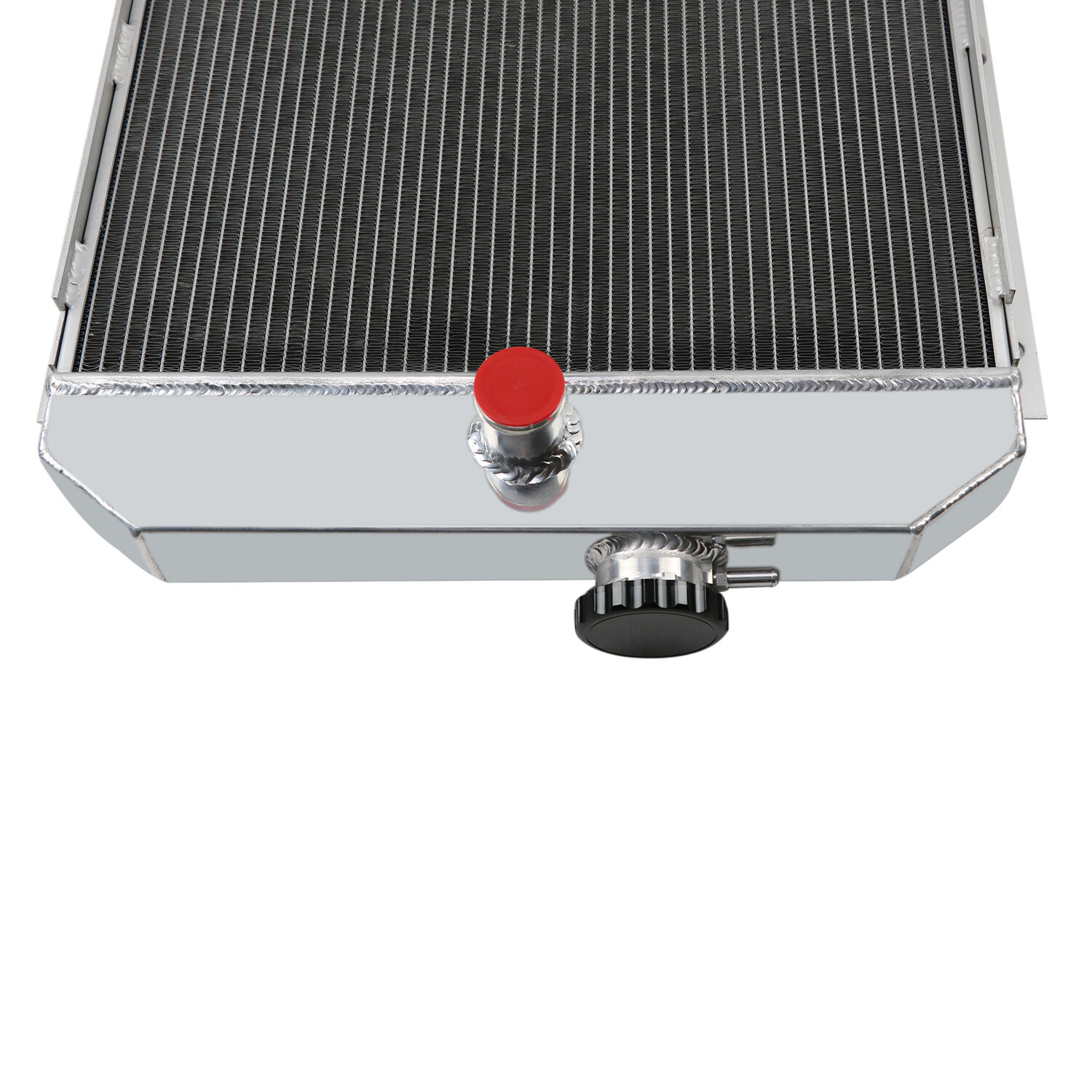 4 ROW Aluminum Radiator FOR 1965-1971 70 69 Jeep CJ5 CJ6 DJ5 DJ6 Buick ...