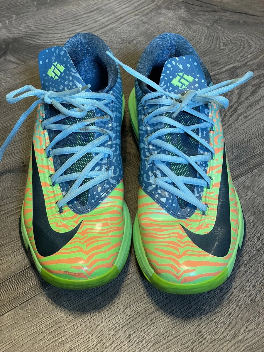 Nike KD 6 Liger 2014 Basketball Sneakers 599424 302 Men s Size