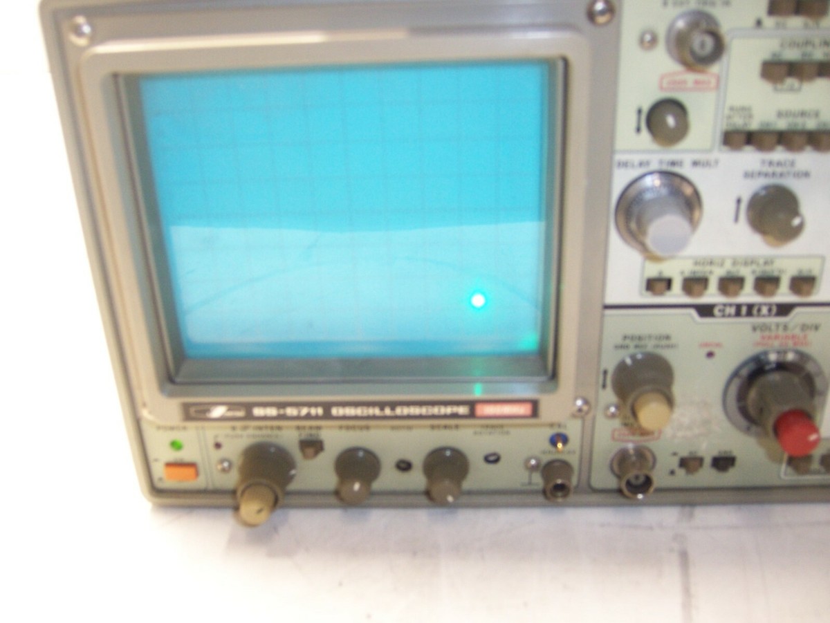 Iwatsu SS-5711 Oscilloscope 100MHz W/ Manuel | eBay Iwatsu SS-5711 Oscilloscope 100MHz W/ Manuel | eBay