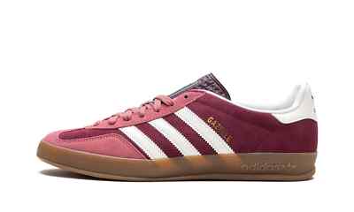 Adidas Gazelle Indoor Maroon Preloved Crimson IF9647 Men New | eBay