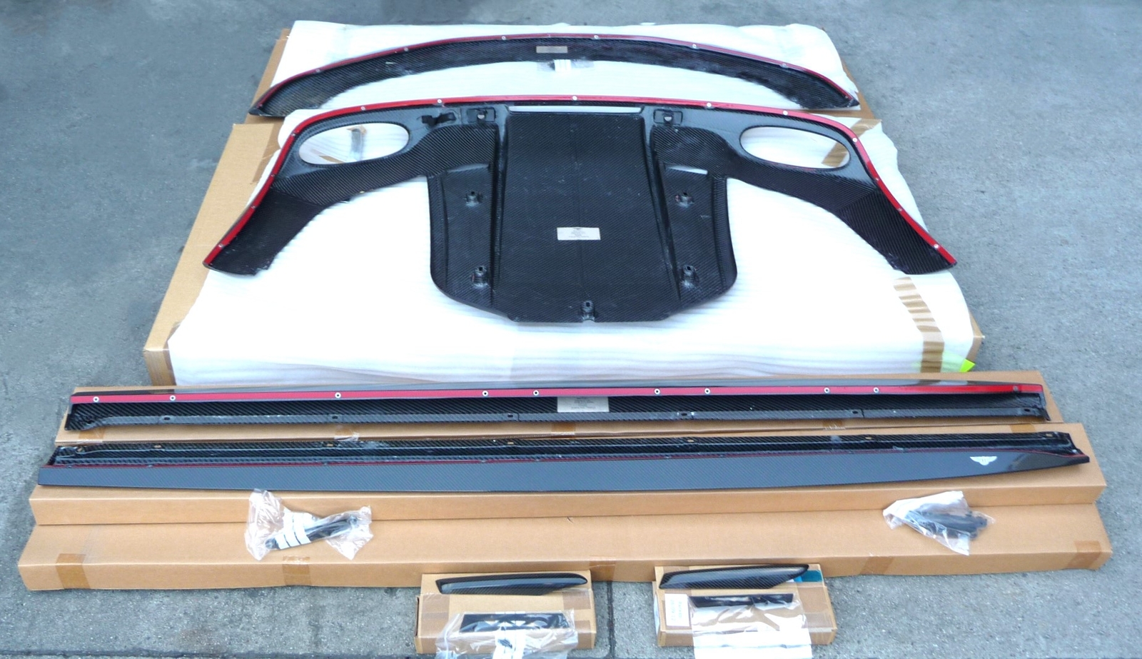 2012-2015 Bentley GTC MSS W12 Mulliner Styling Carbon Fiber Body Kit RH40140 OEM