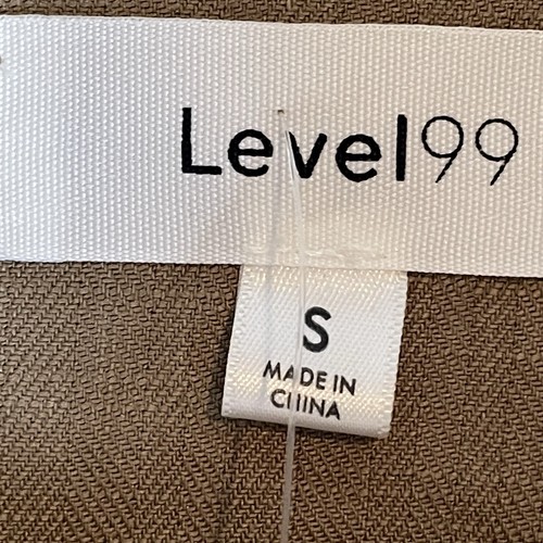 Evereve Level 99 Emme Belted Linen Utility Jacket Sz S NWT Sandcastle - Picture 3 of 8