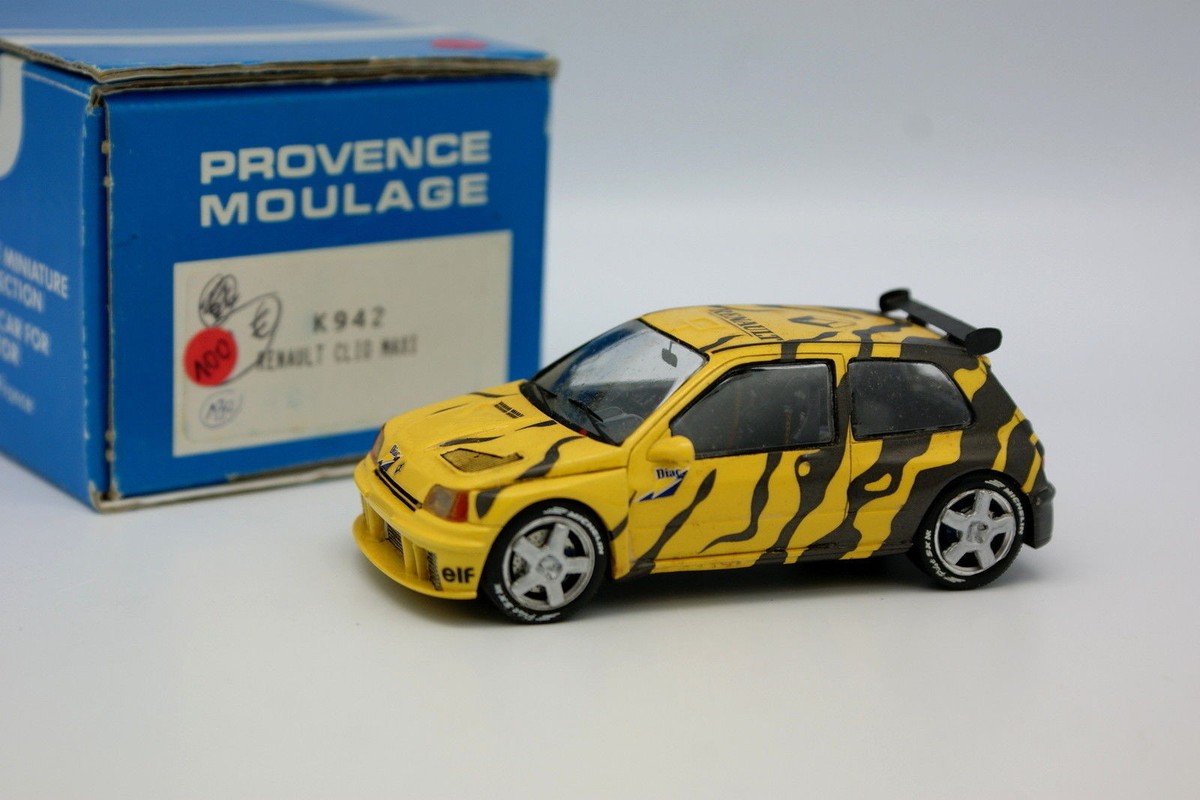 Kit à Monter Provence Moulage 1/43 - Renault Clio V6 24V 1999 - Complet - Occasion