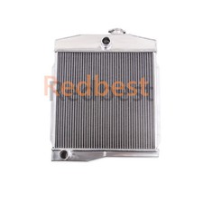 All Alum 3row Radiator For 55 Willys Jeep Cj3 Cj5 Cj6 2.23.7 1959-71 Gas 17h