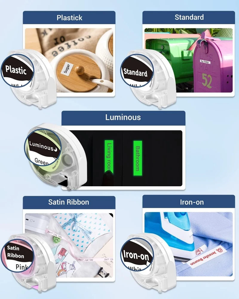 DYMO LetraTag 100H Label Maker with Bonus Tapes - Handheld Labeling Device DYMO LetraTag 100H Label Maker with Bonus Tapes - Handheld Labeling Device