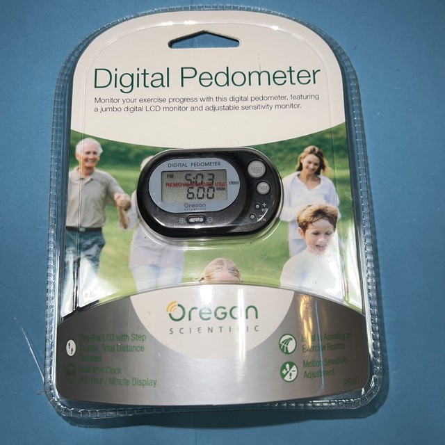 Oregon Scientific Pe320 Pedometer With Distance Counter for sale online ...